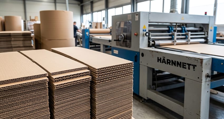 Diferentes tipos de cartón corrugado para fabricación de cajas: canal simple, doble y triple